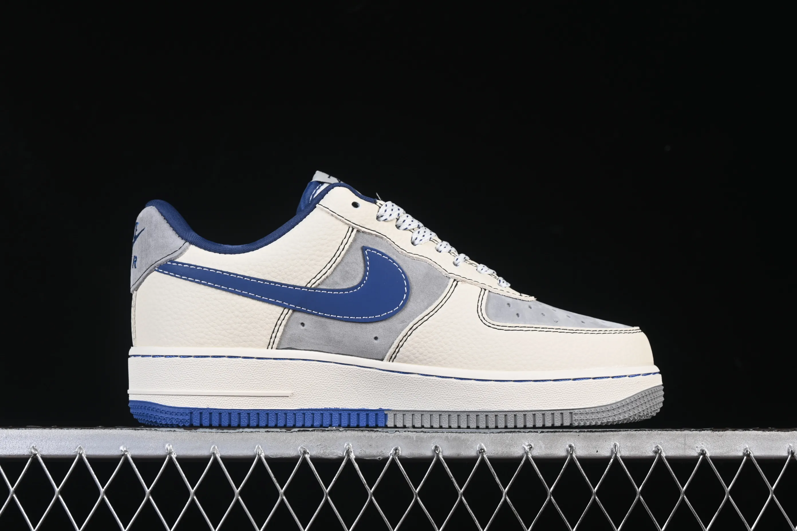 All categories Nk Air Force 1 Air Force series Nk Air Force 1 Low Air Force low-top Nike Air Force 1'07 Low Stussy co-branded double parquet blue hook Air Force 1 low-top casual sneakers XL1979-123